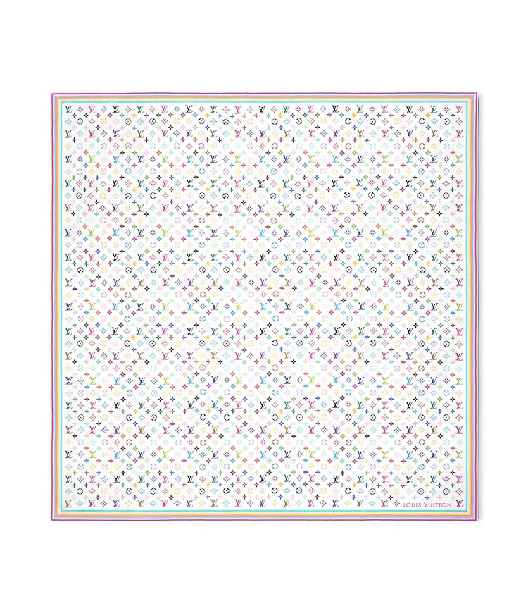 LV x TM Monogram Multicolor Shawl