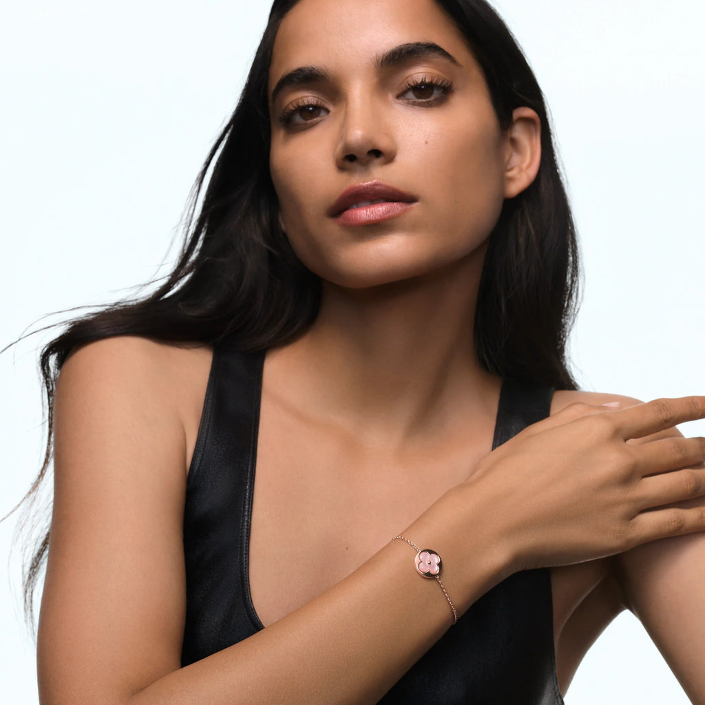 Color Blossom M Sun Bracelet, Rose Gold and Pink Mother-of-Pearl