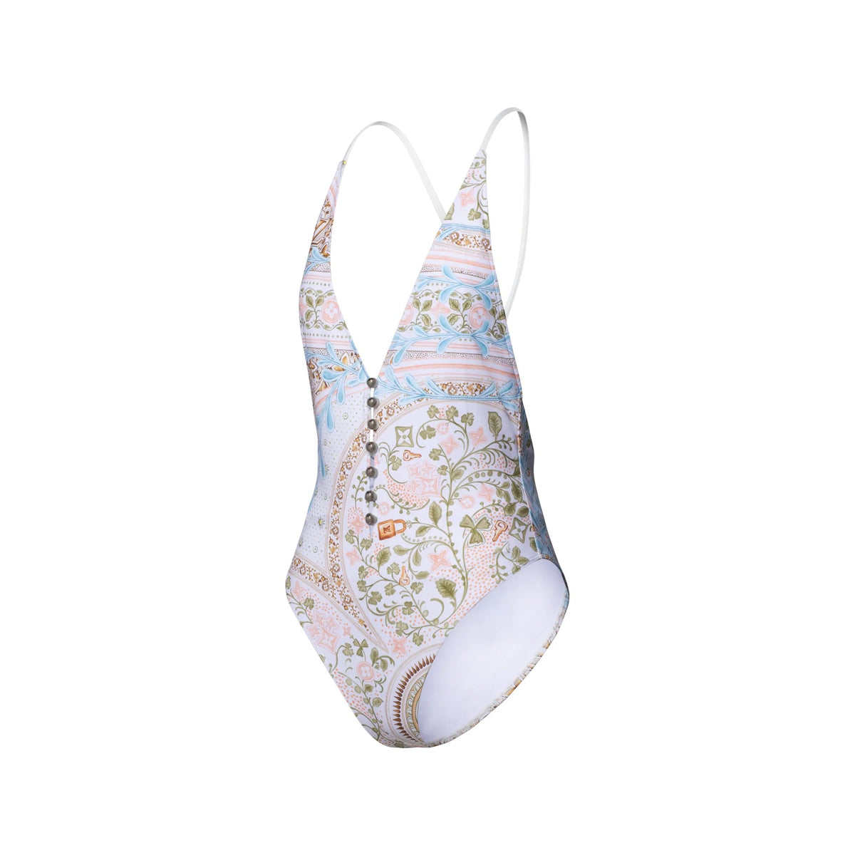 Flower Foulard Swimsuit