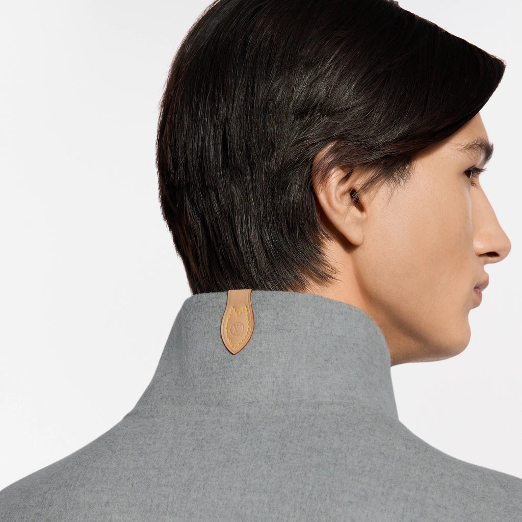 Double Face Cashmere-Wool Track Top