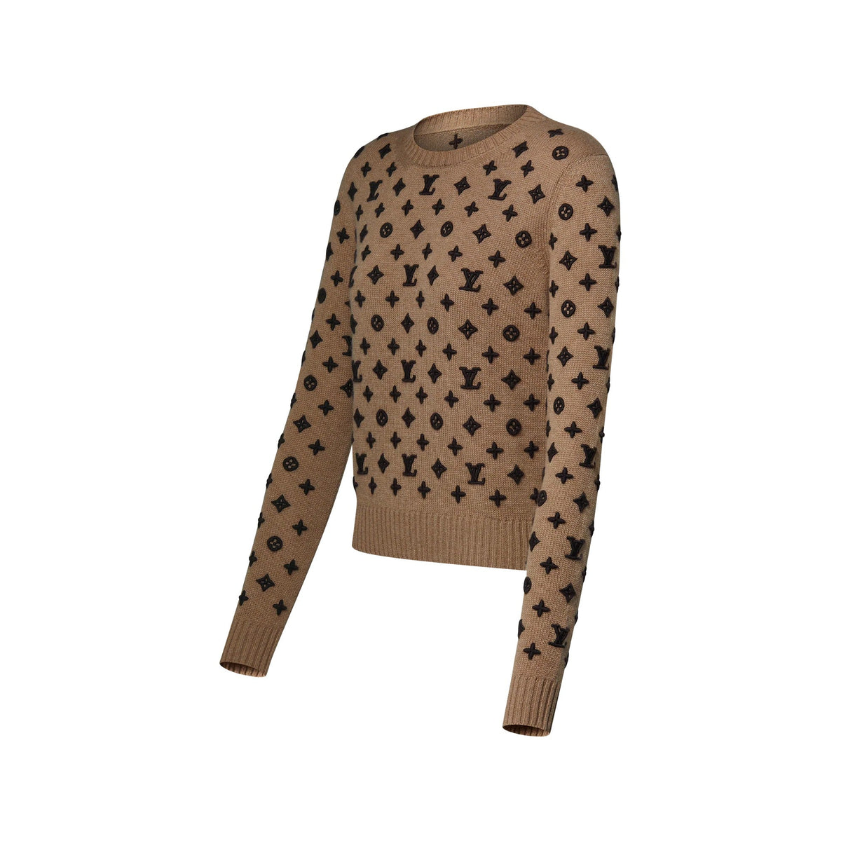 Monogram Cashmere Pullover
