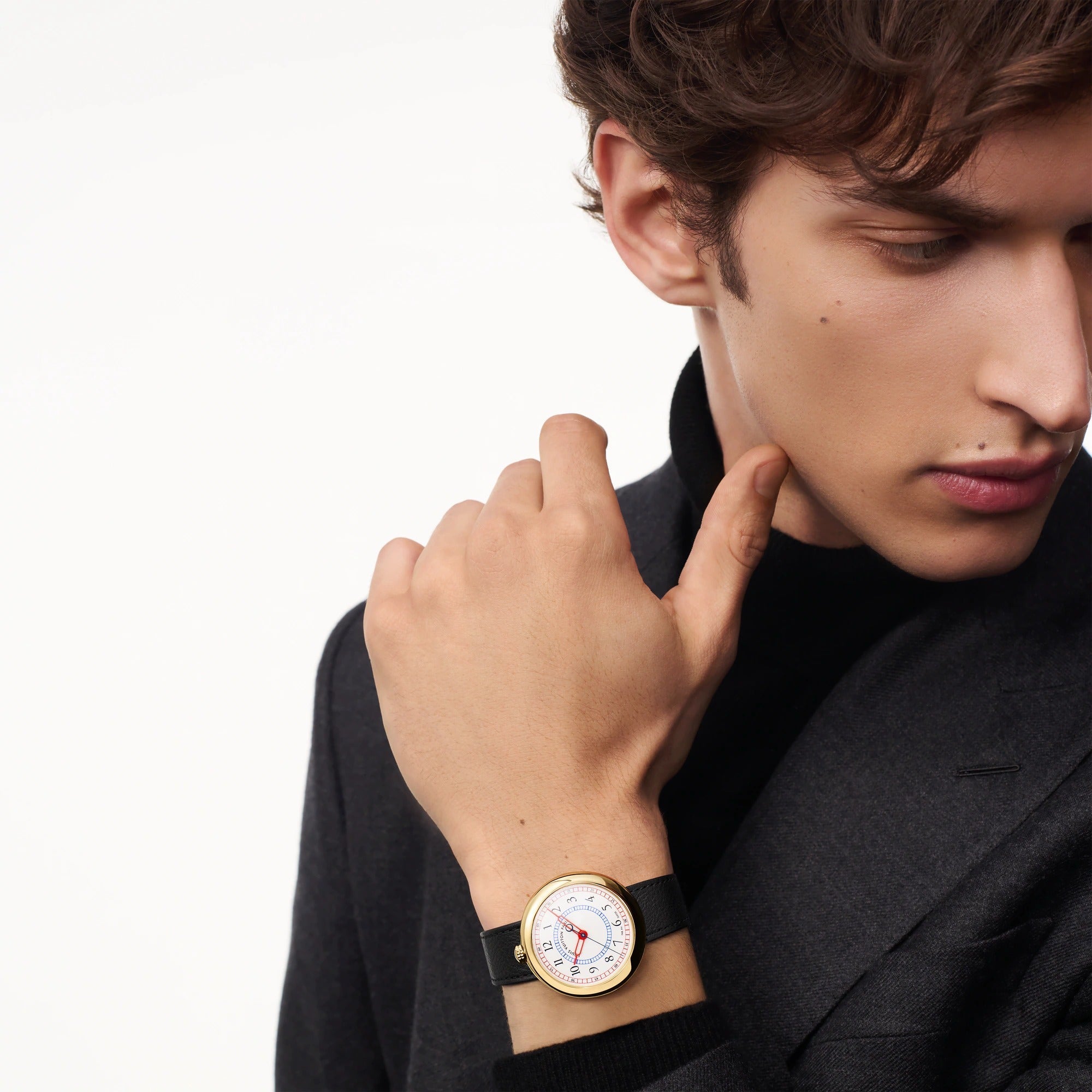 Louis Vuitton Monterey, Automatic, 39mm, Yellow Gold