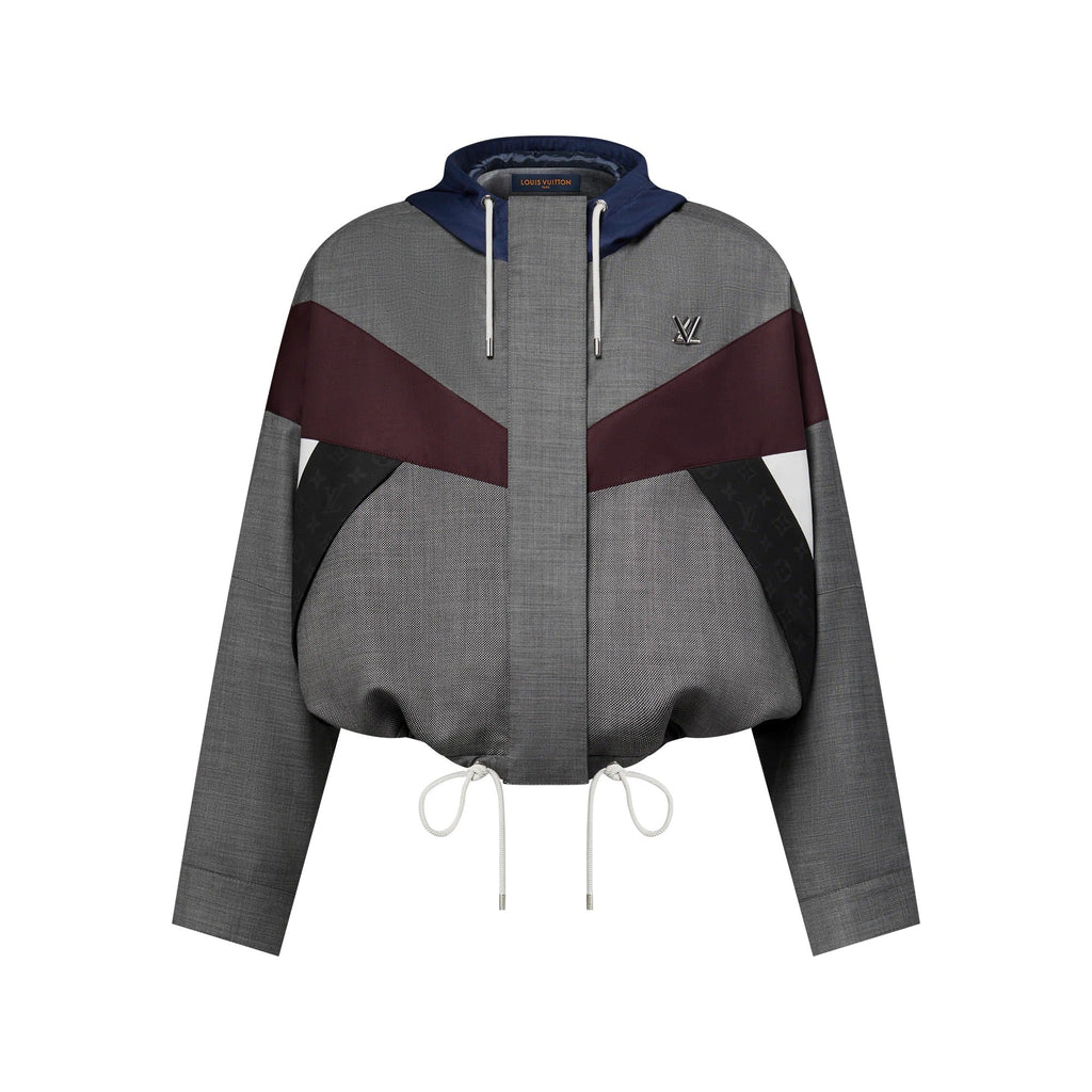 Color-Blocked Windbreaker