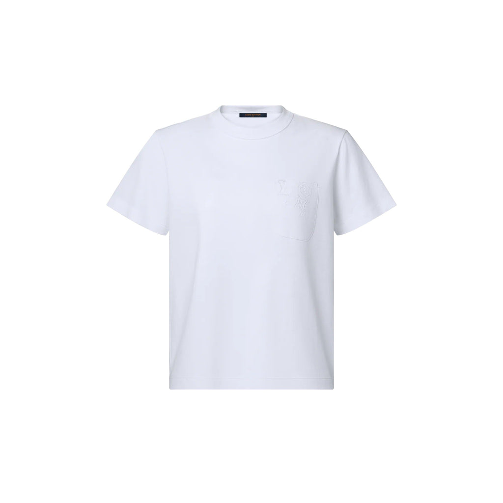 Broderie Anglaise Pocket T-Shirt