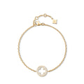Empreinte Chain Bracelet, Yellow Gold and Diamonds