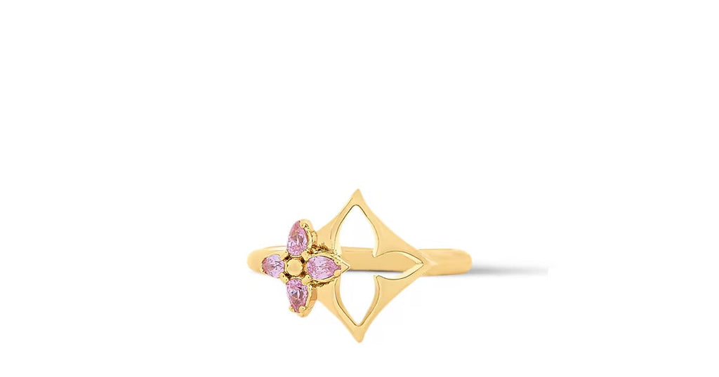 Flowergram Strass Ring