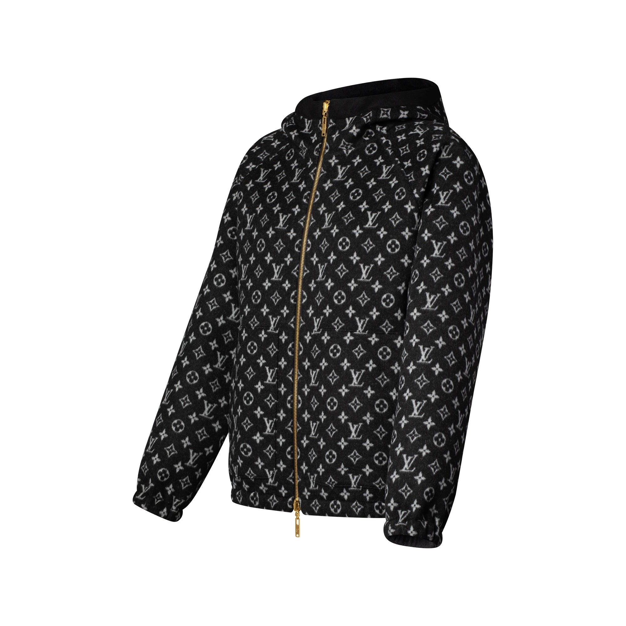 Reversible Double Face Hoodie