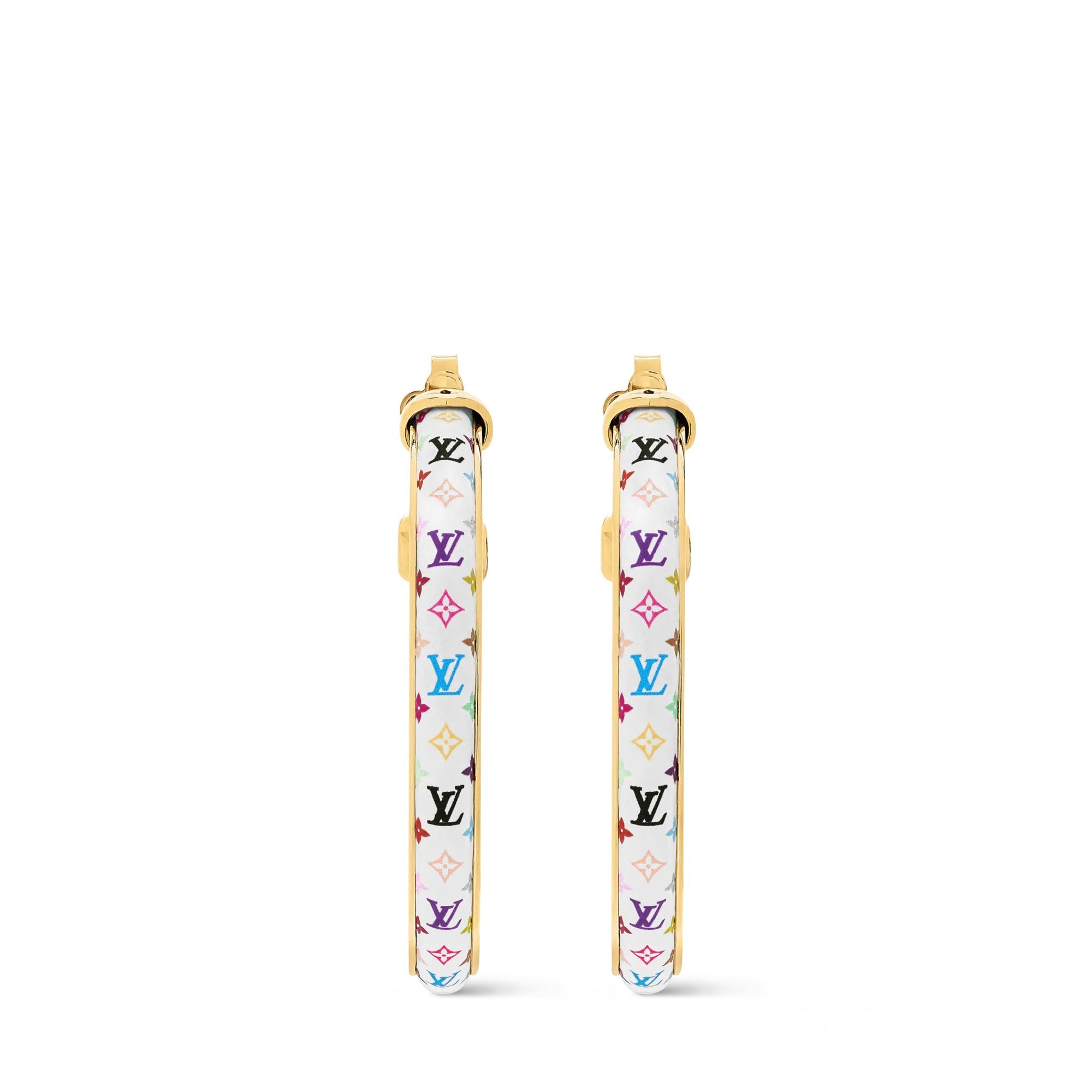 LV x TM Monogram Multicolor Earrings