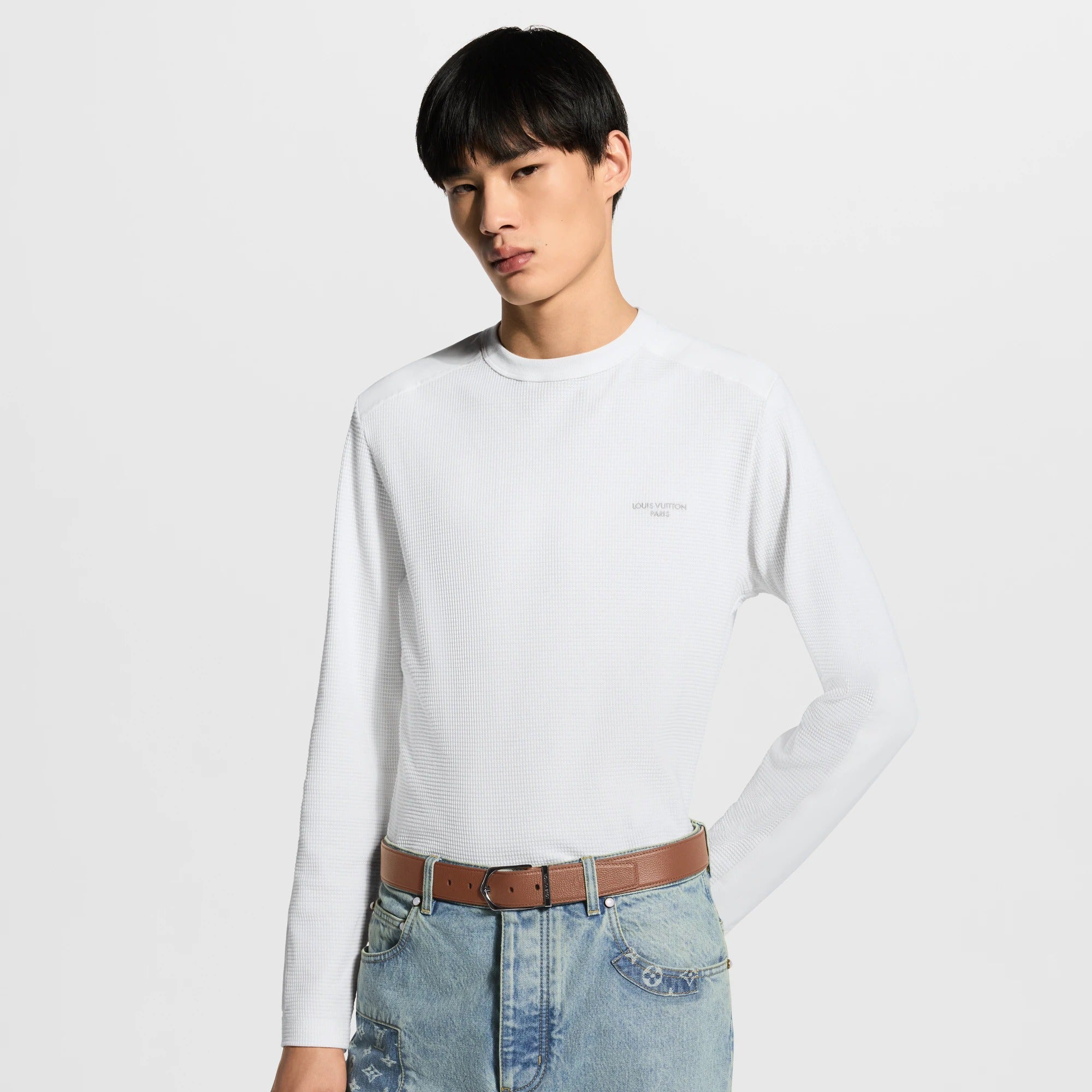 Waffle Long-Sleeved Outdoor T-Shirt