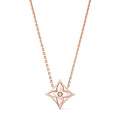 Color Blossom M Star Pendant, Rose Gold and Pink Mother-of-Pearl