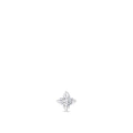 LV Diamonds Stud, LV Monogram Star cut - per unit