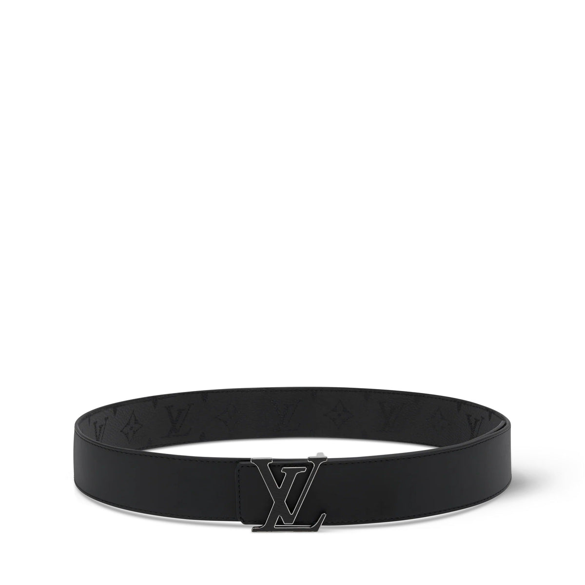 LV Initiales Monogram Reflective 40mm Reversible Belt