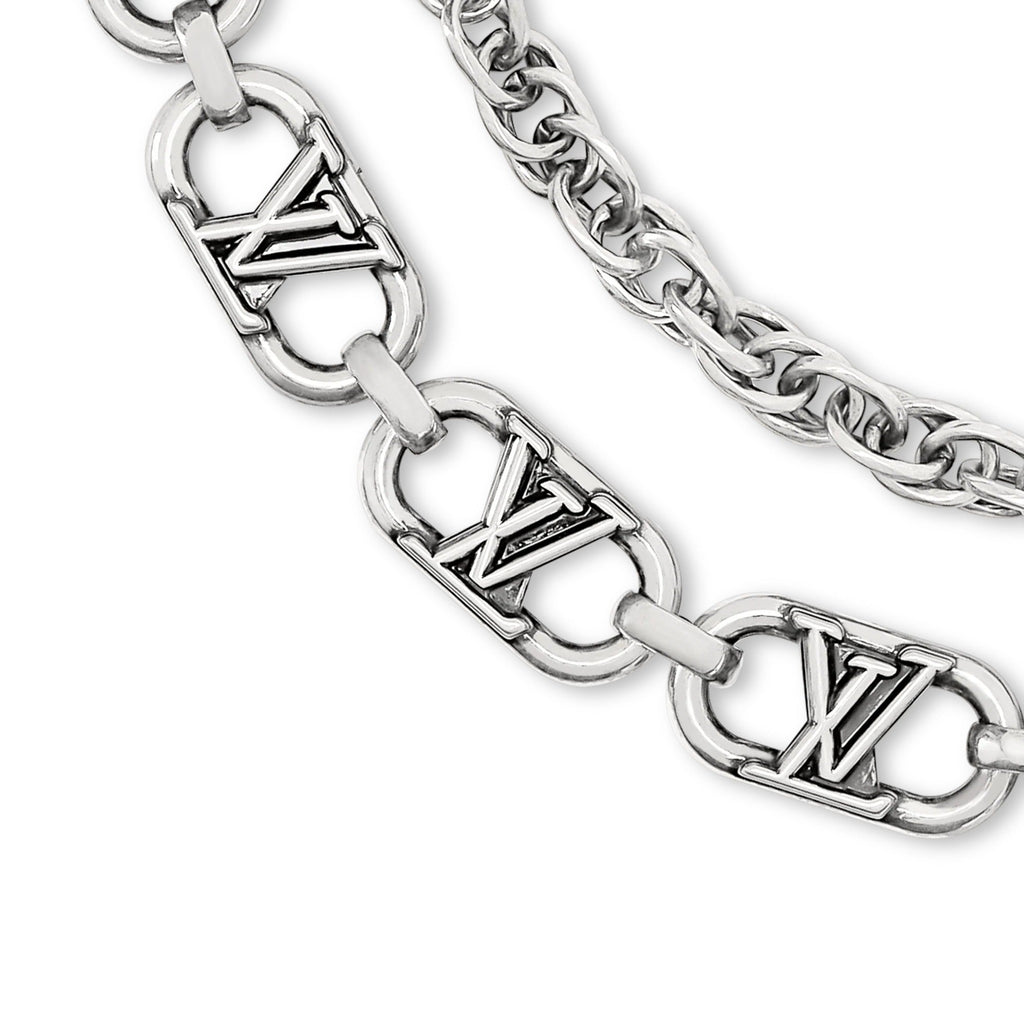 LV Flower Links Chain Belt