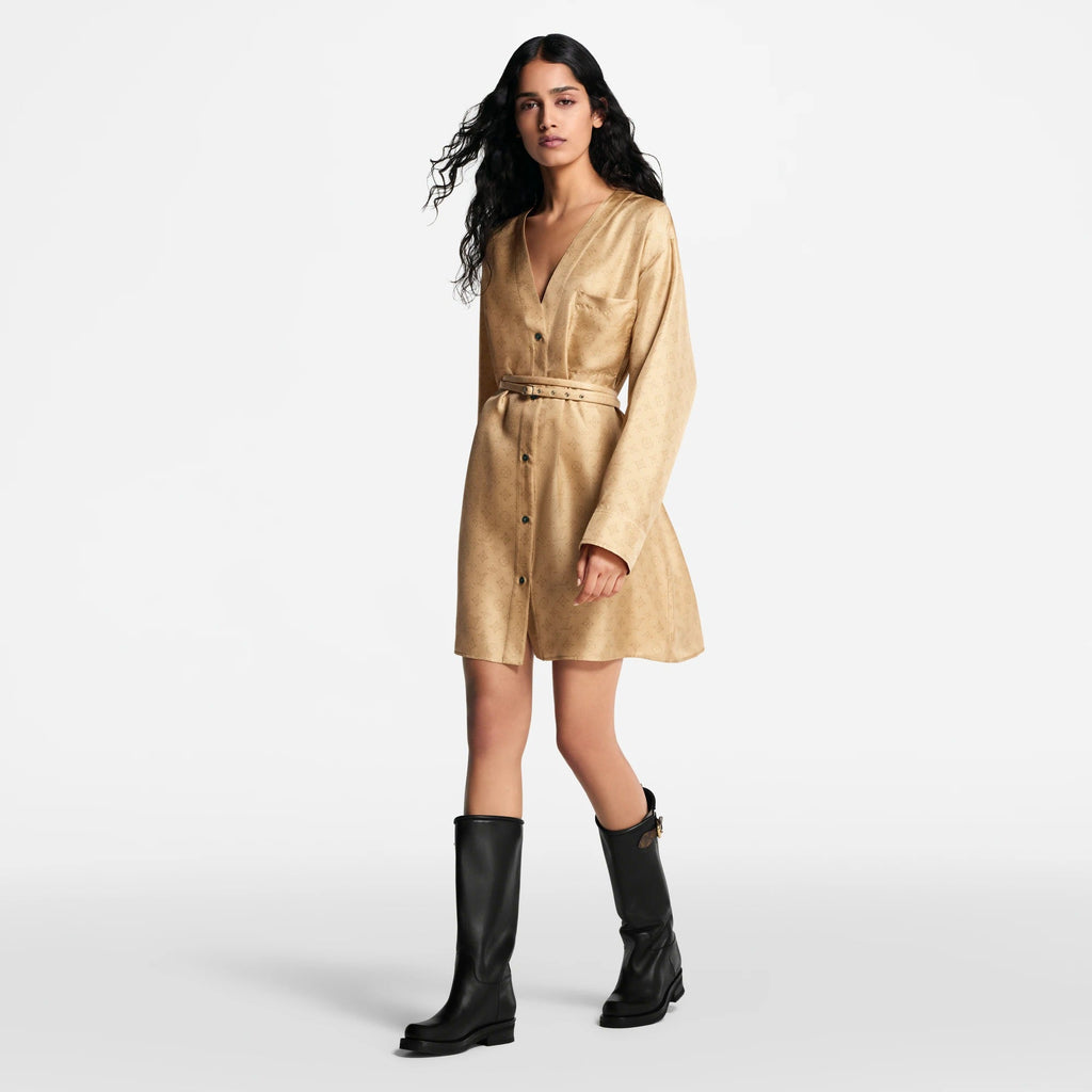 LV Biker High Boot