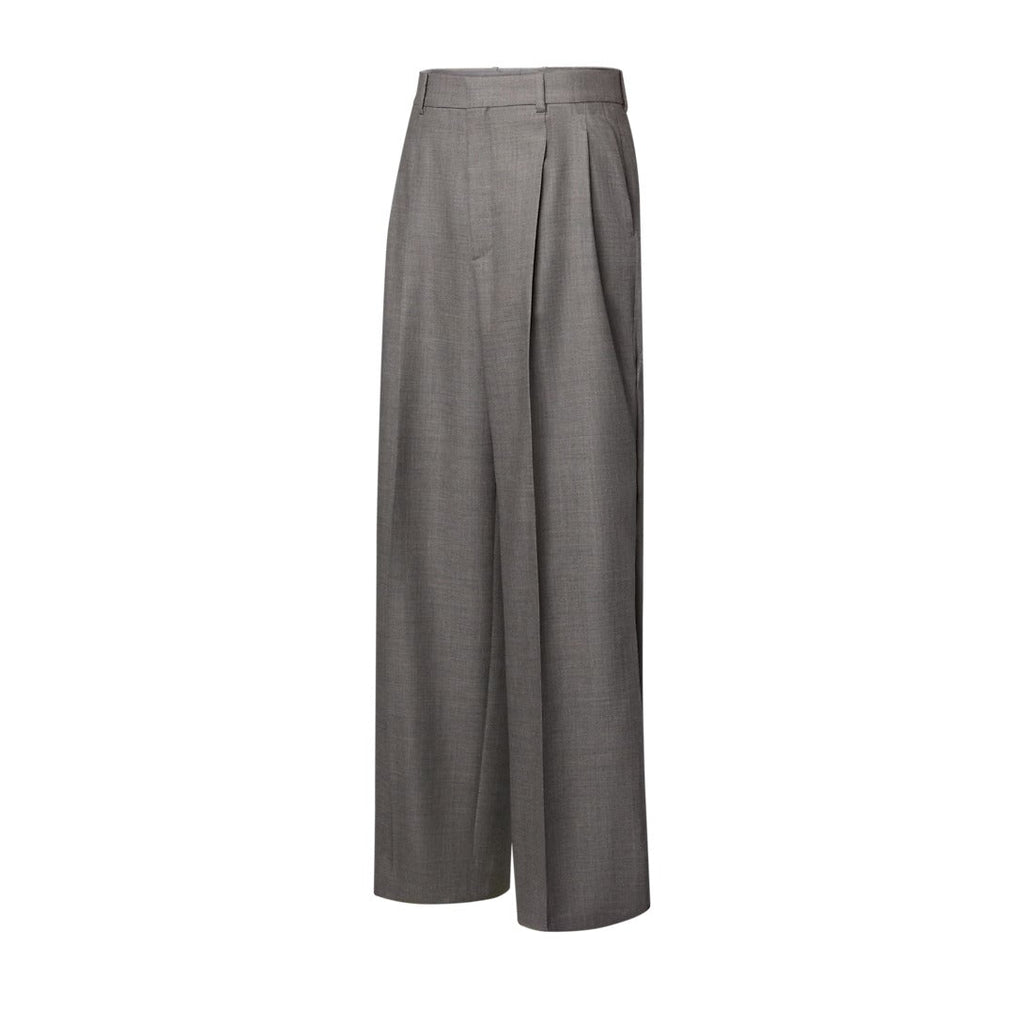 Double-Pleated Pants