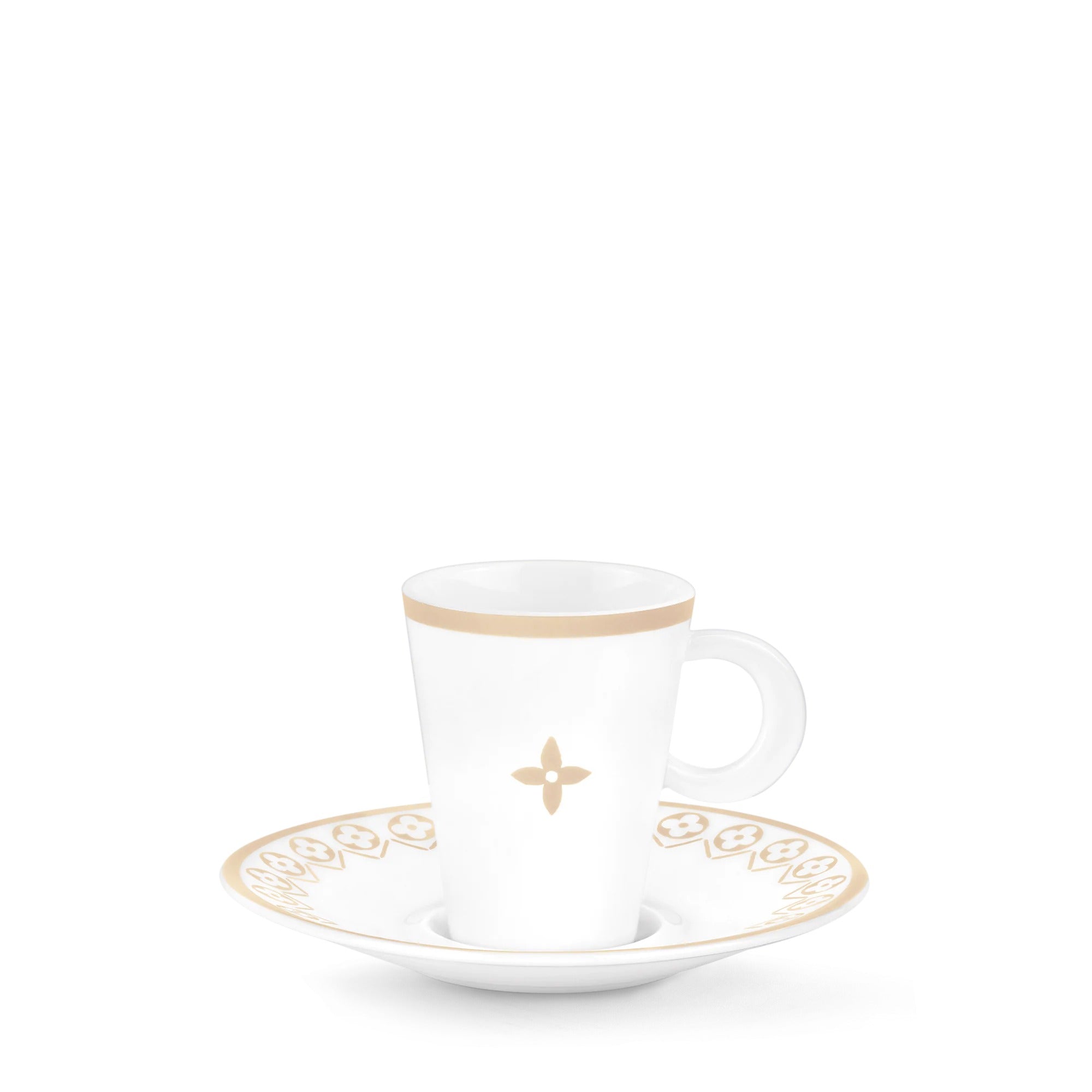 Set Of 2 Coffee Cups And Saucers
