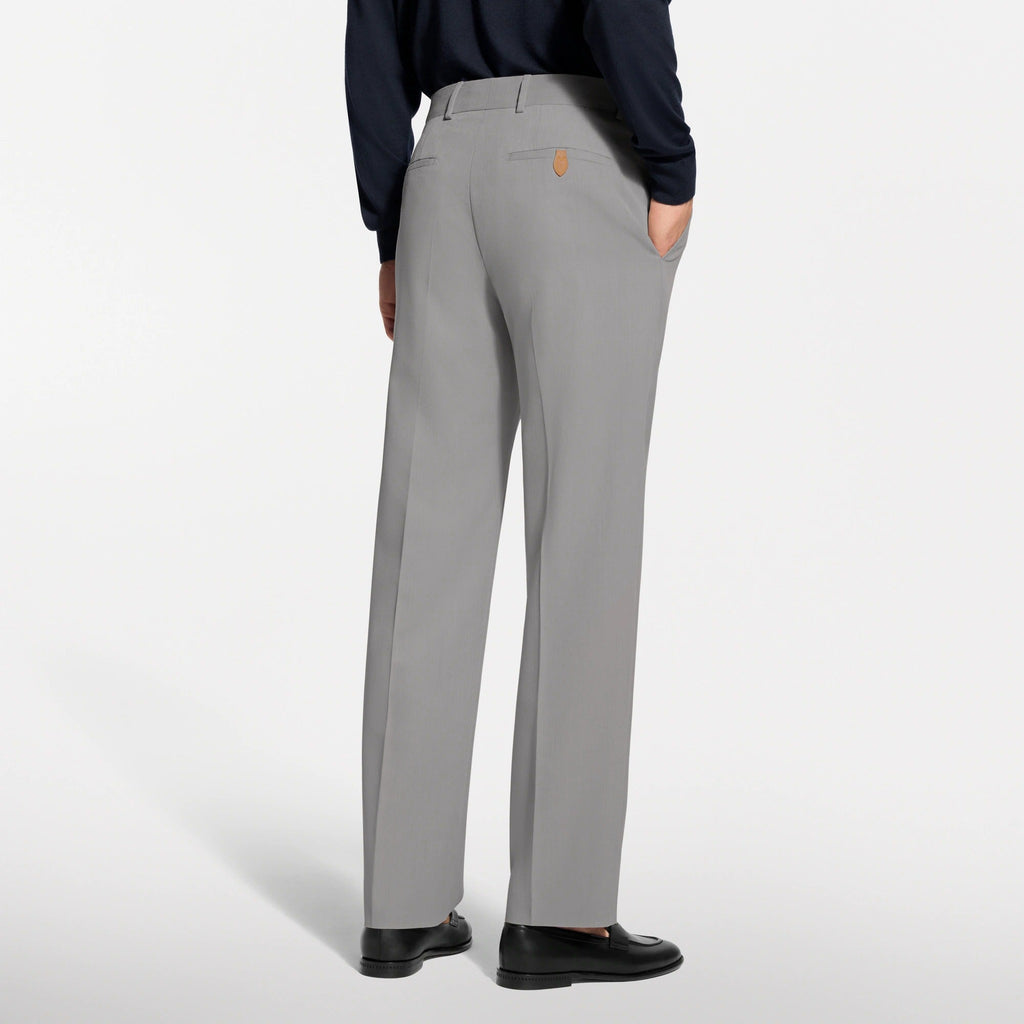 Tailored Silk-Blend Pants