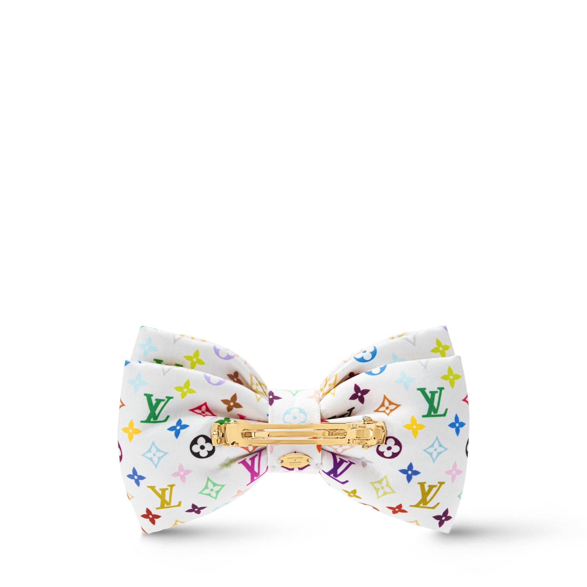 LV x TM Monogram Multicolor Bow Barrette