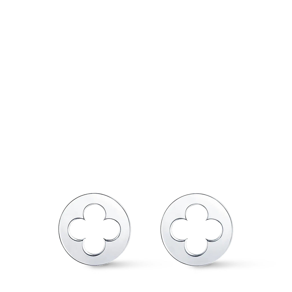 Empreinte Ear Studs, White Gold