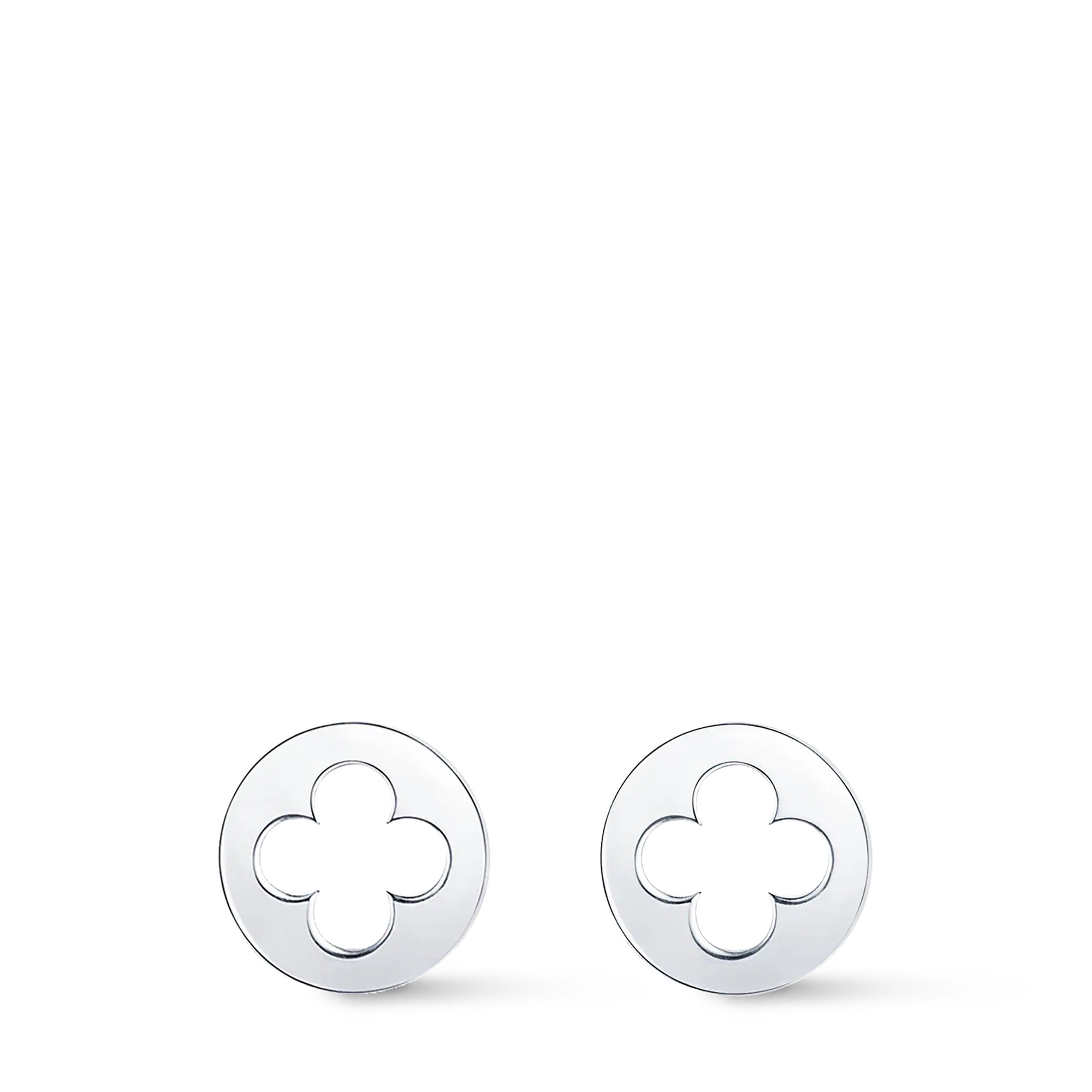 Empreinte Ear Studs, White Gold