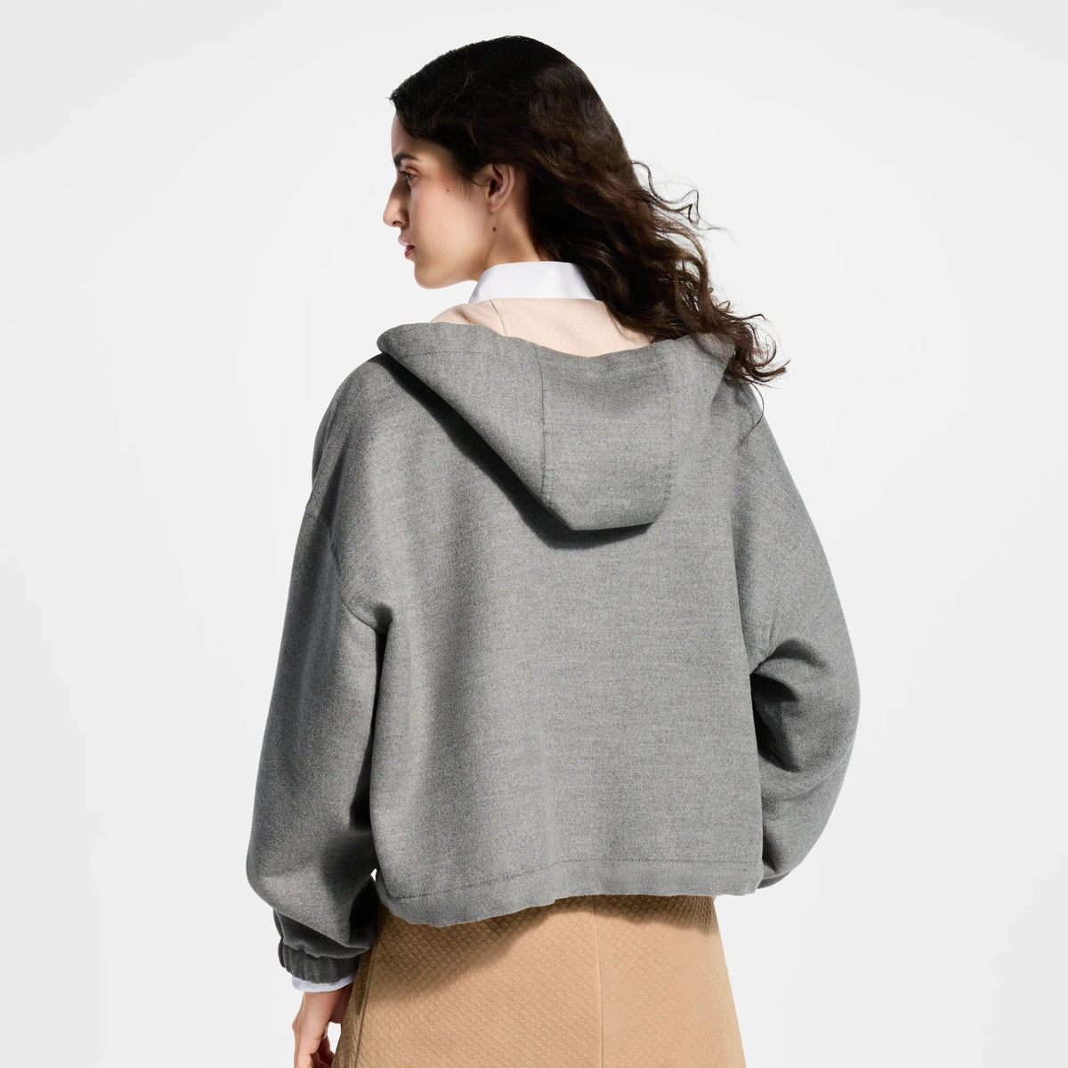 Double Face Cashmere Hoodie