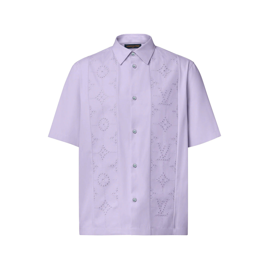 Embroidered Short-Sleeved Shirt