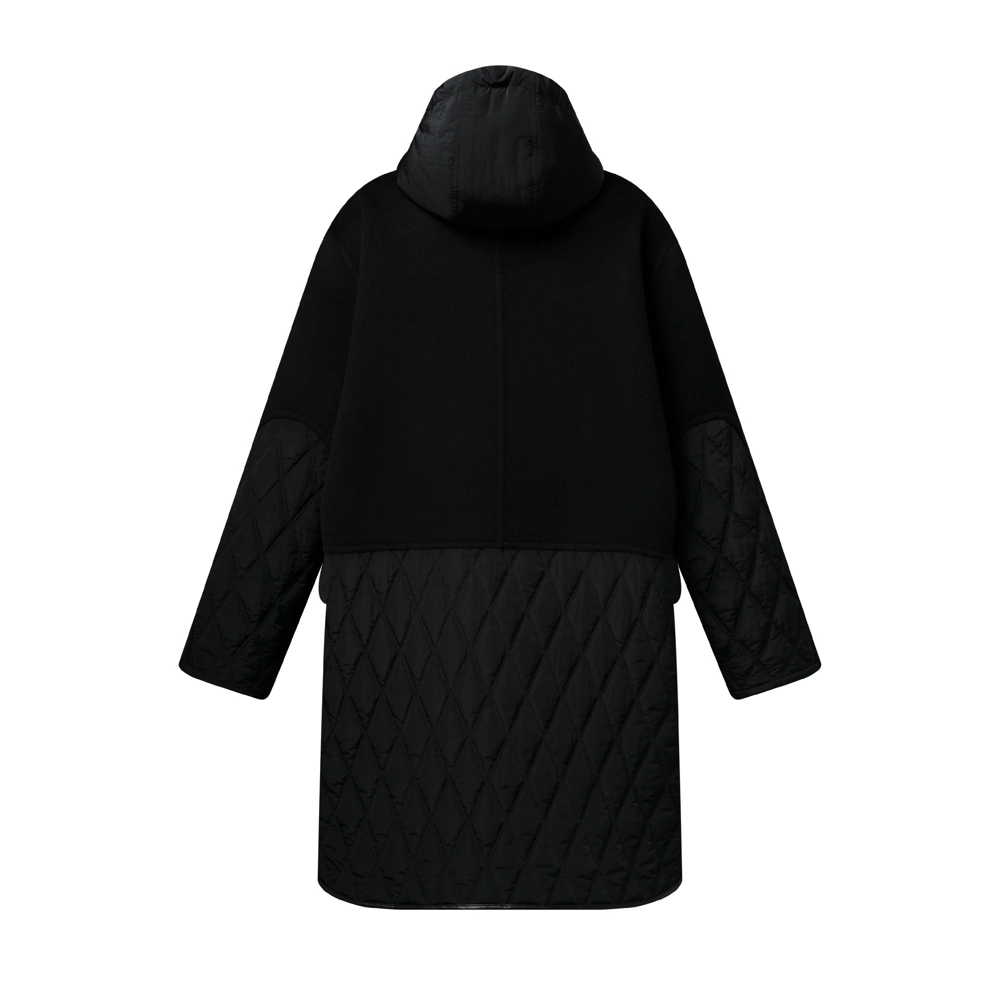 Quilt Accent Coat