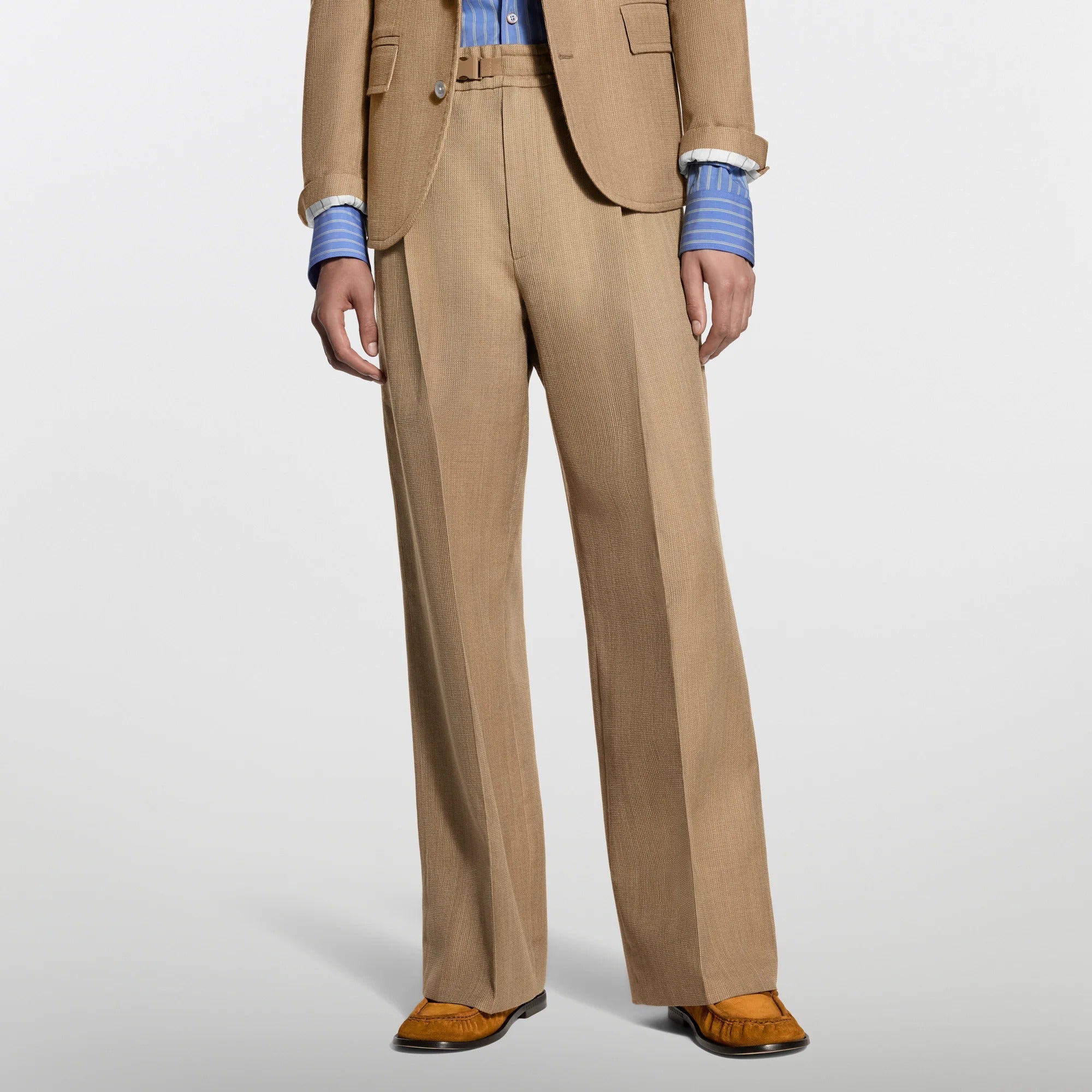 Buckle Drawstring Pants