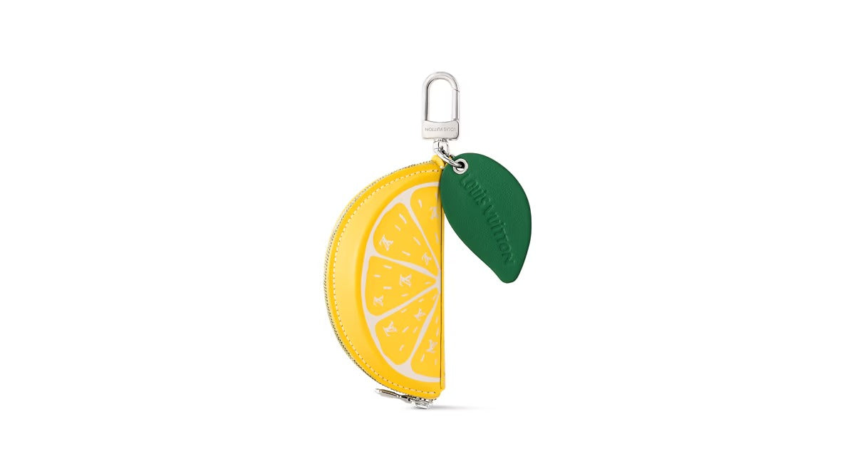 LV Lemon Bag Charm