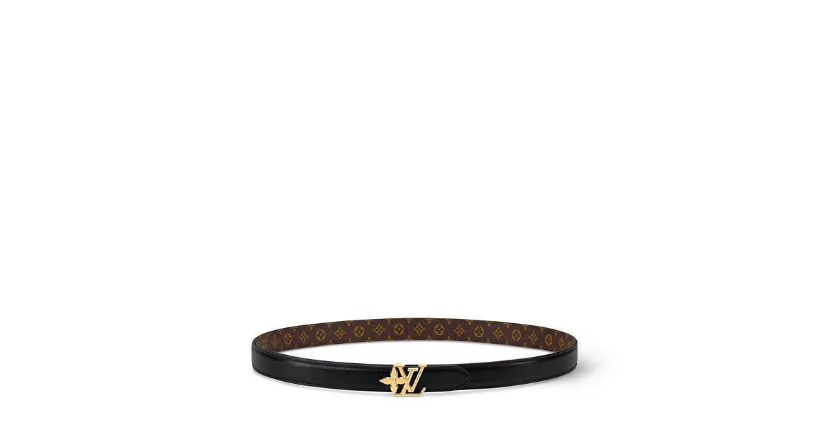LV Bloom 20mm Reversible Belt