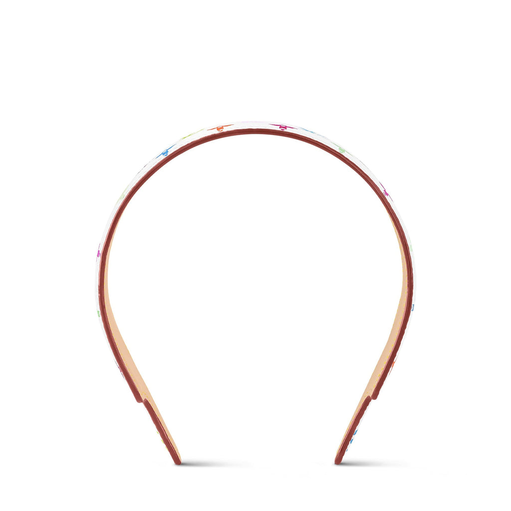 LV x TM Monogram Multicolor LV Outline Headband