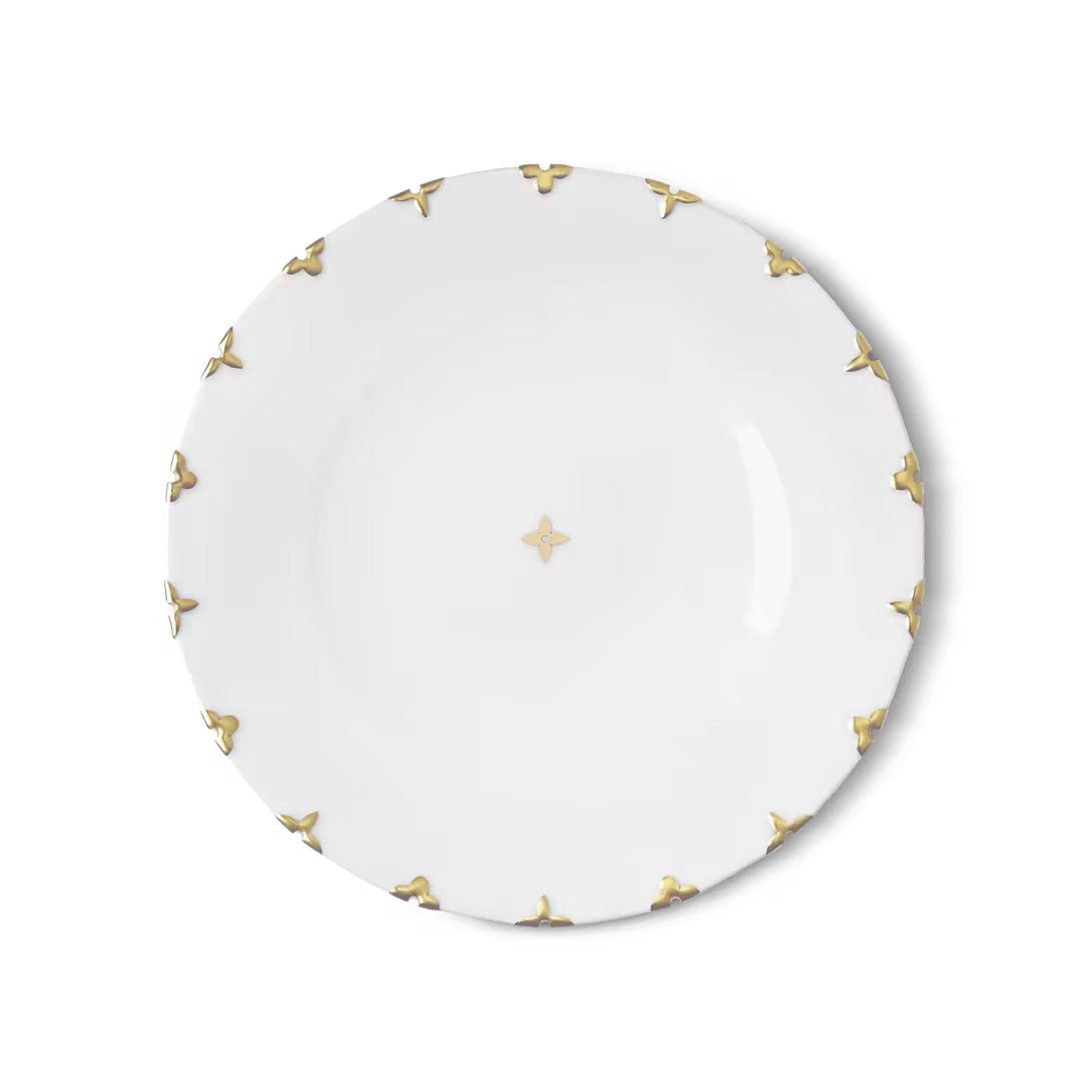 Flower Crown Set of 2 Dinner Plates