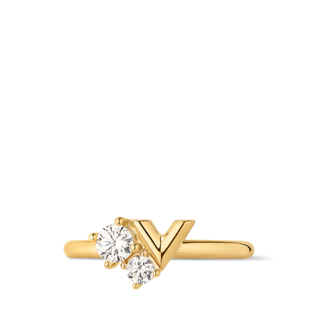 Essential V Strass PM Ring