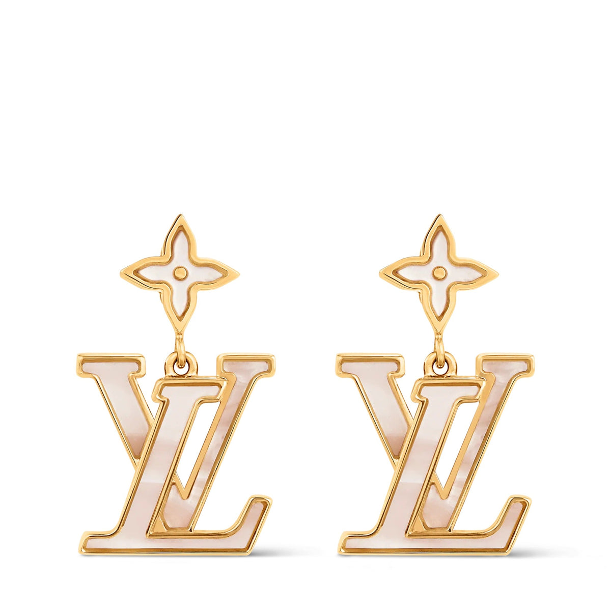 Lady LV Pearlescent Earrings