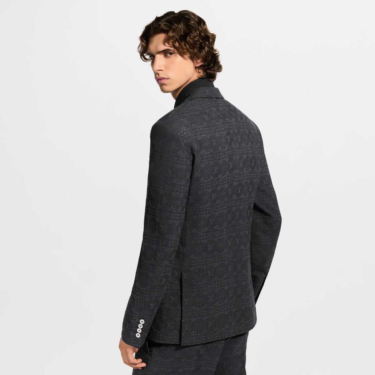 Summery Textured Napolitana Jacket
