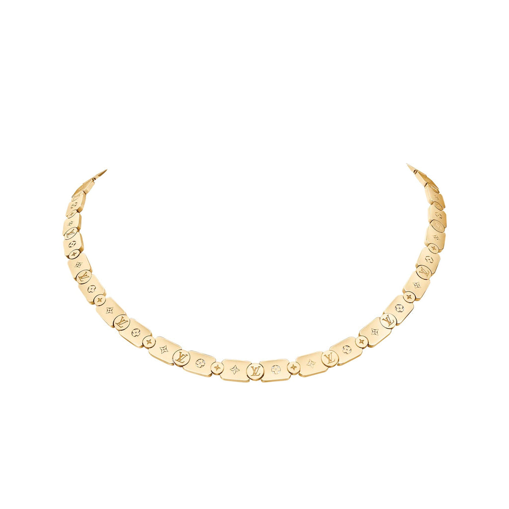 Les Gastons Vuitton Gourmette Necklace, Yellow Gold