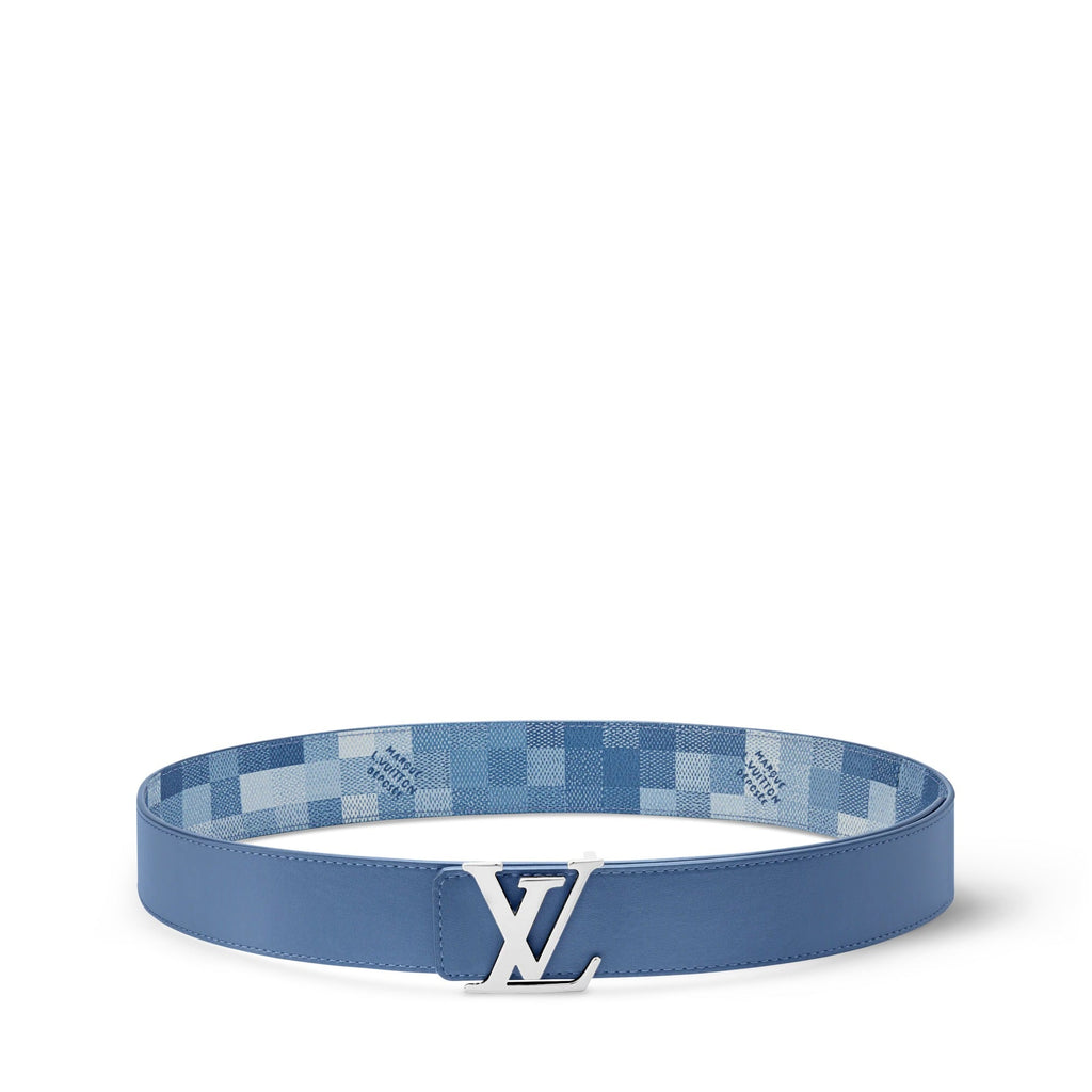 LV Initiales Damoflage 40mm Reversible Belt