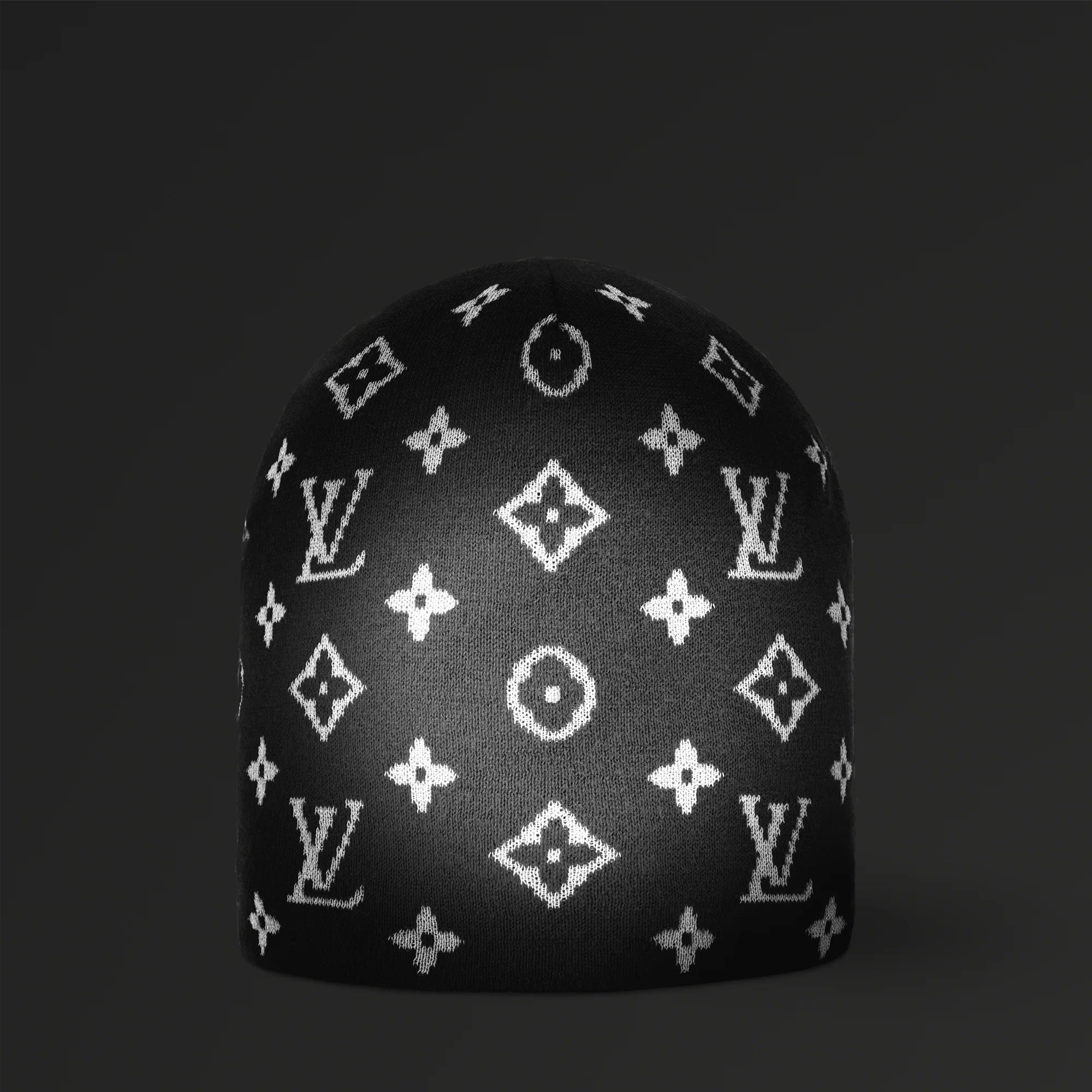 LV Fit Monogram Reflective Beanie