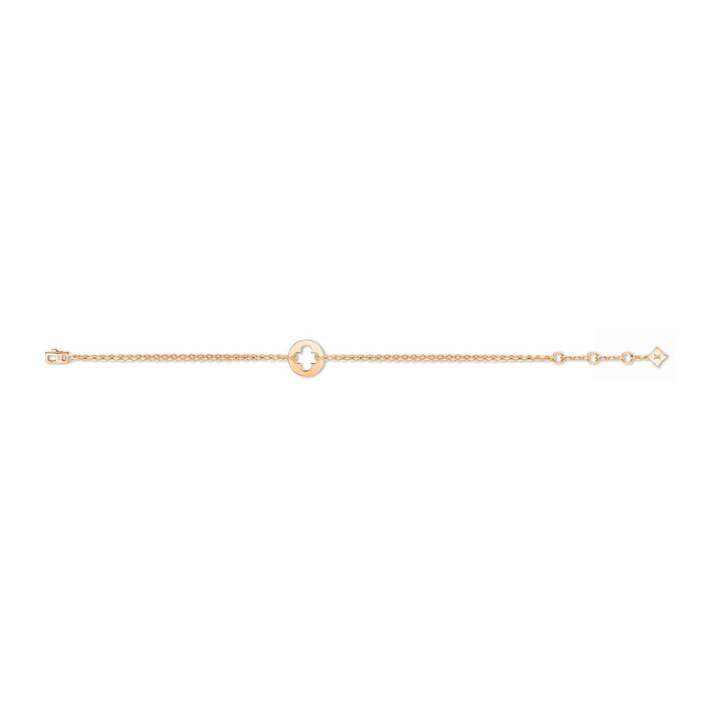 Empreinte Chain Bracelet, Pink Gold
