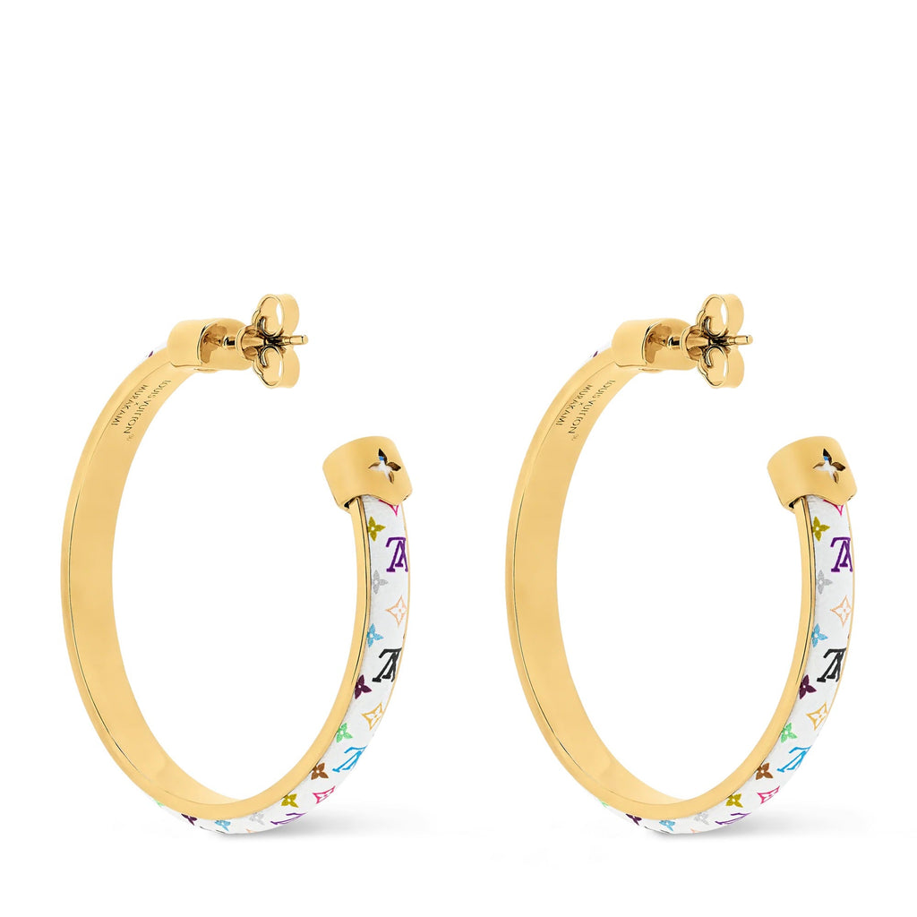 LV x TM Monogram Multicolor Earrings