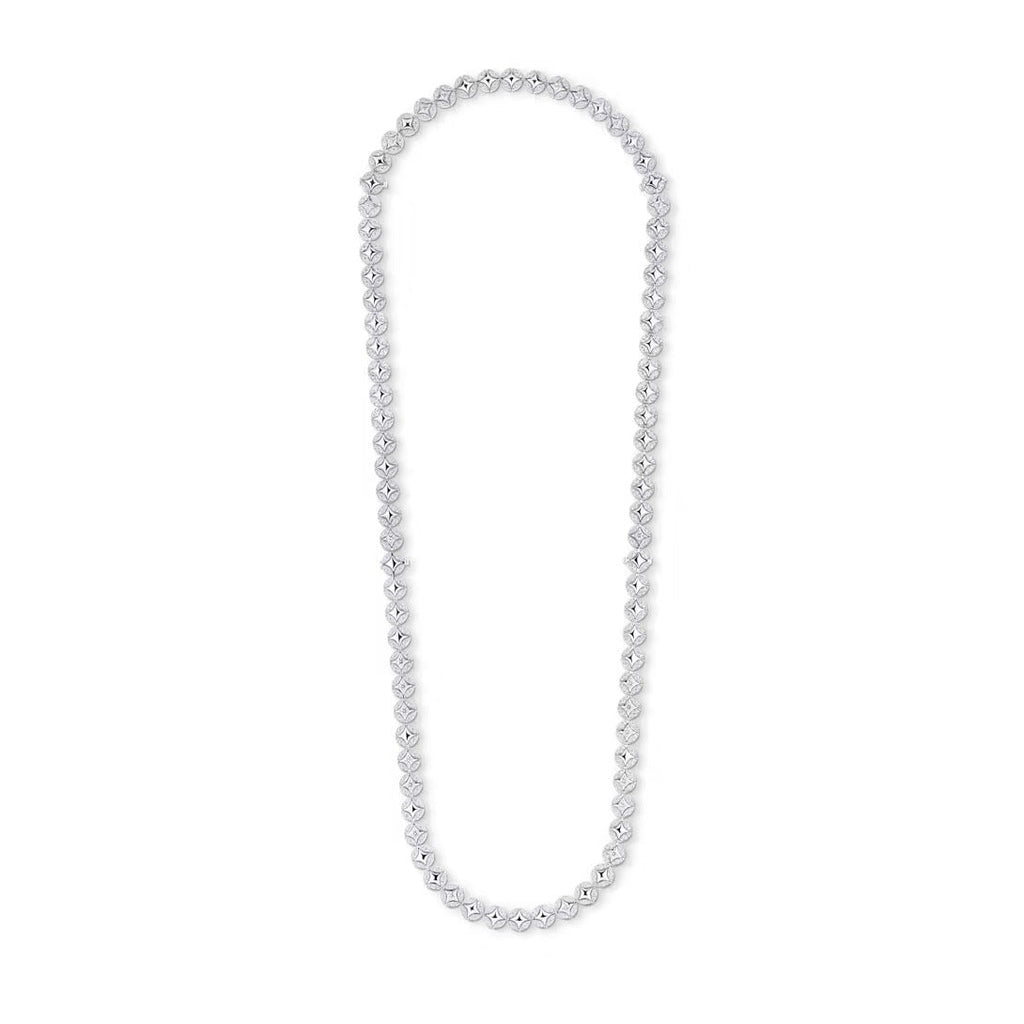 Galaxie Long Necklace, White Gold and Diamonds