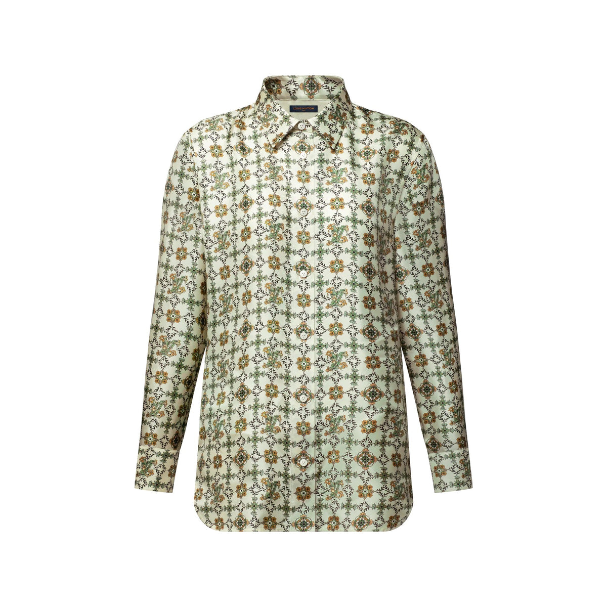 Nouveau Monogram Silk Shirt
