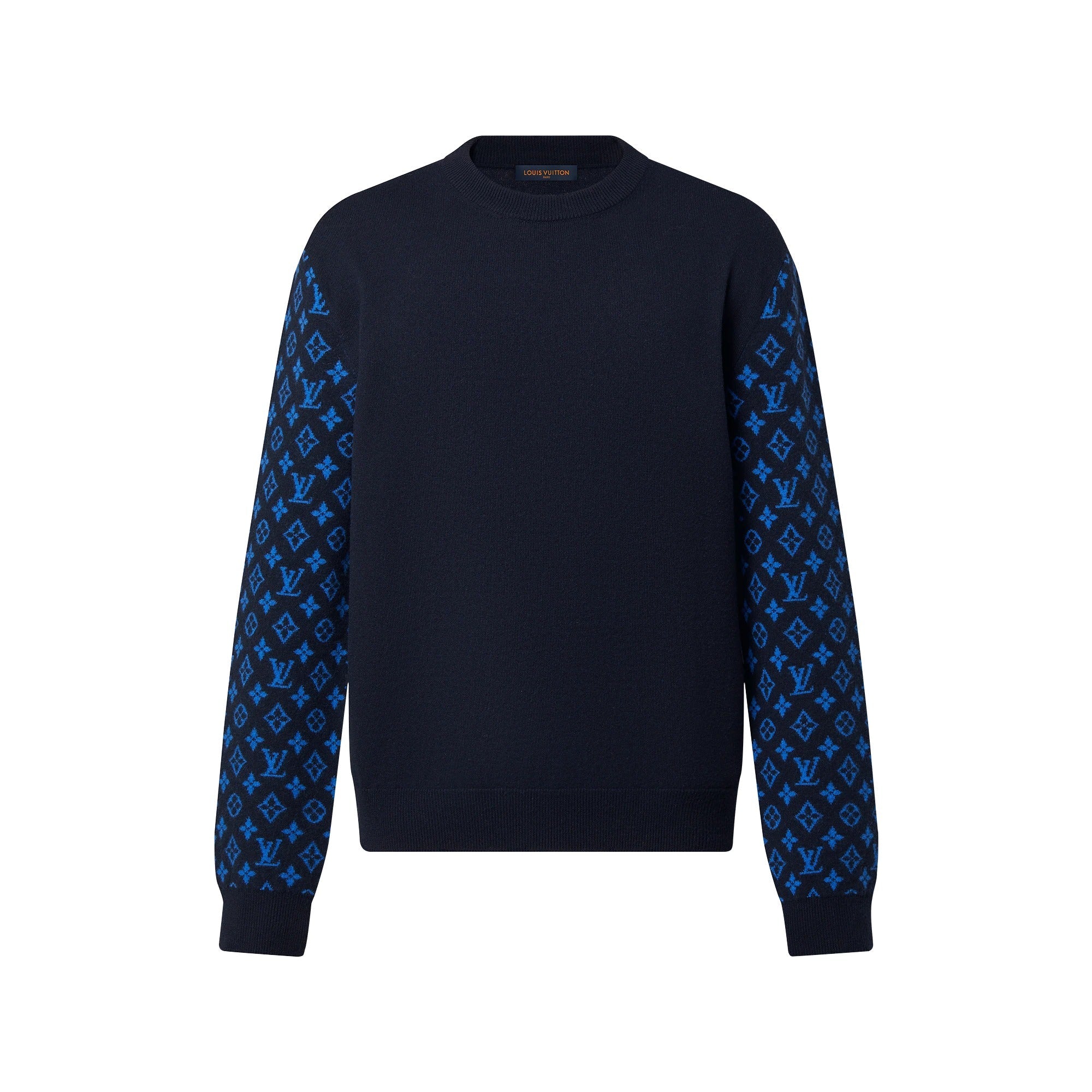 Monogram Mix Cashmere Crewneck