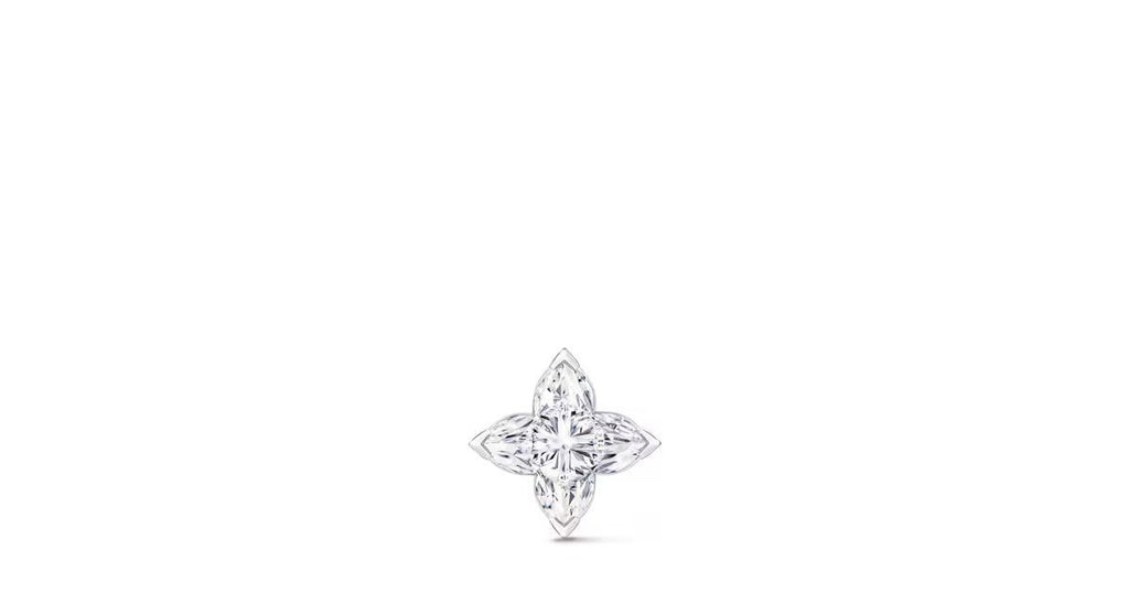 LV Diamonds Stud, LV Monogram Star cut - per unit