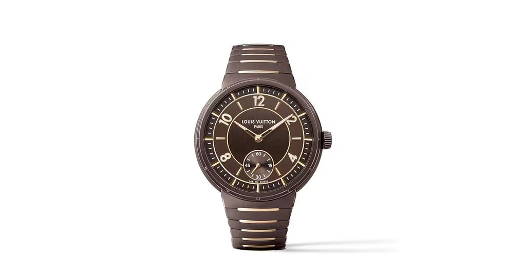 Tambour, Automatic, 40mm, Ceramic and Rose Gold