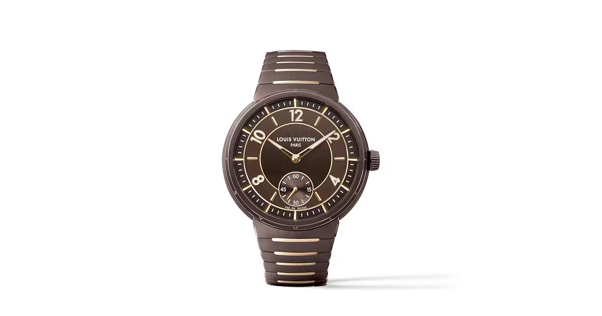 Tambour, Automatic, 40mm, Ceramic and Rose Gold