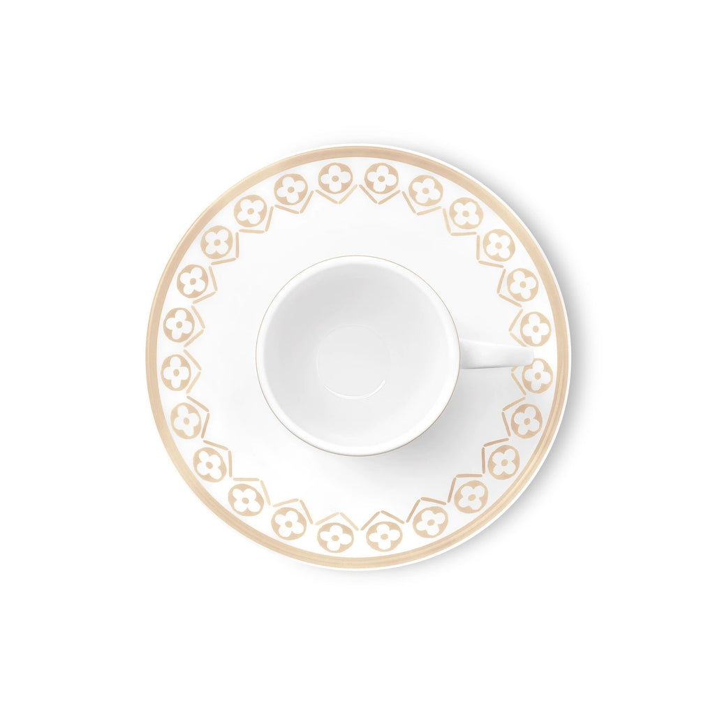 Set Of 2 Coffee Cups And Saucers