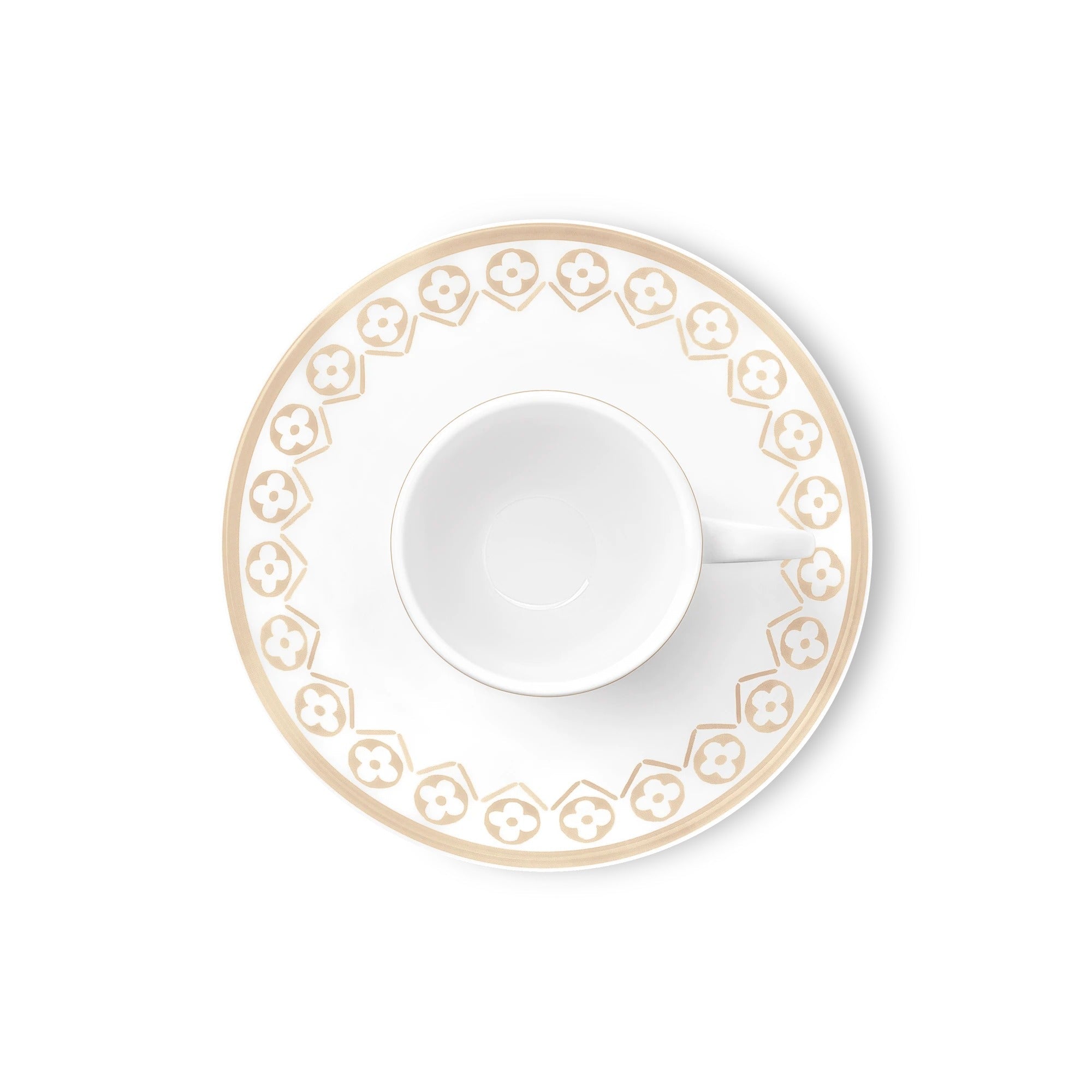 Set Of 2 Coffee Cups And Saucers