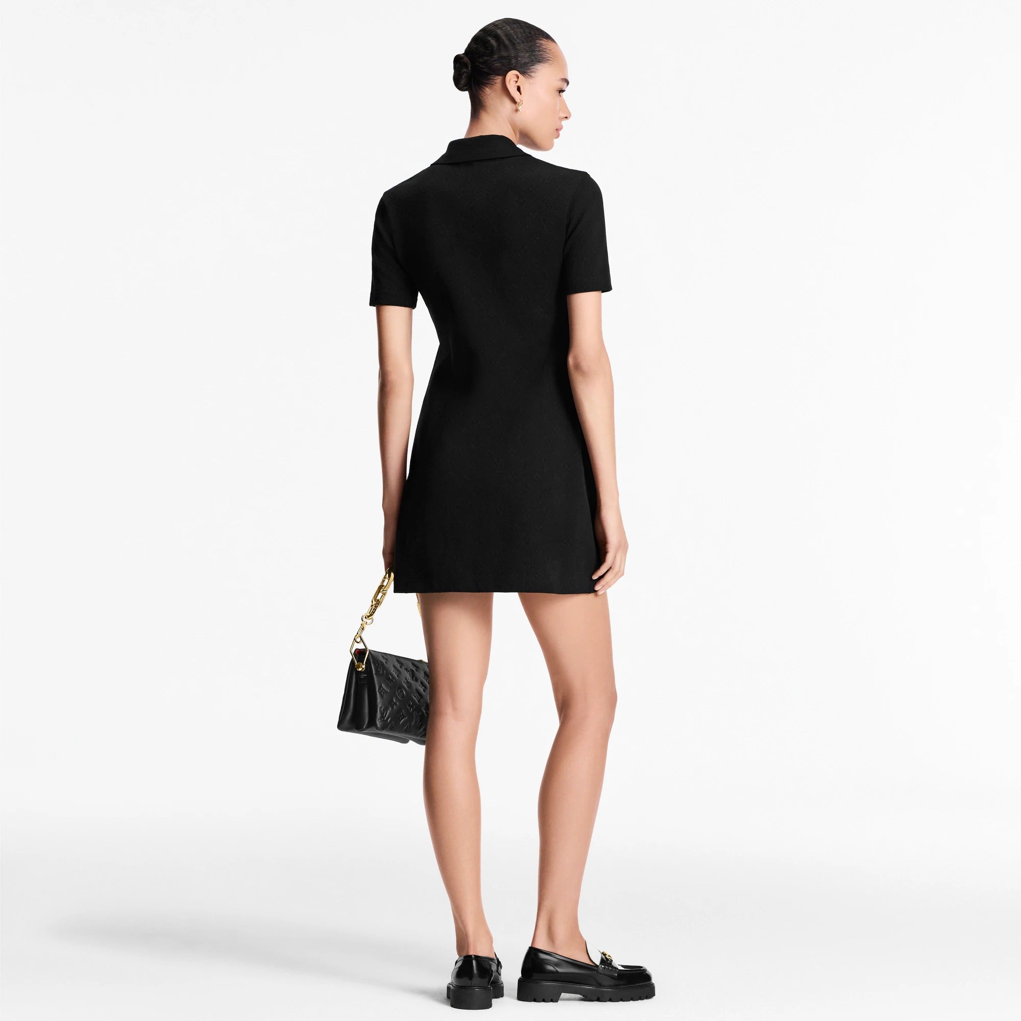 Monogram Piqué Polo Dress