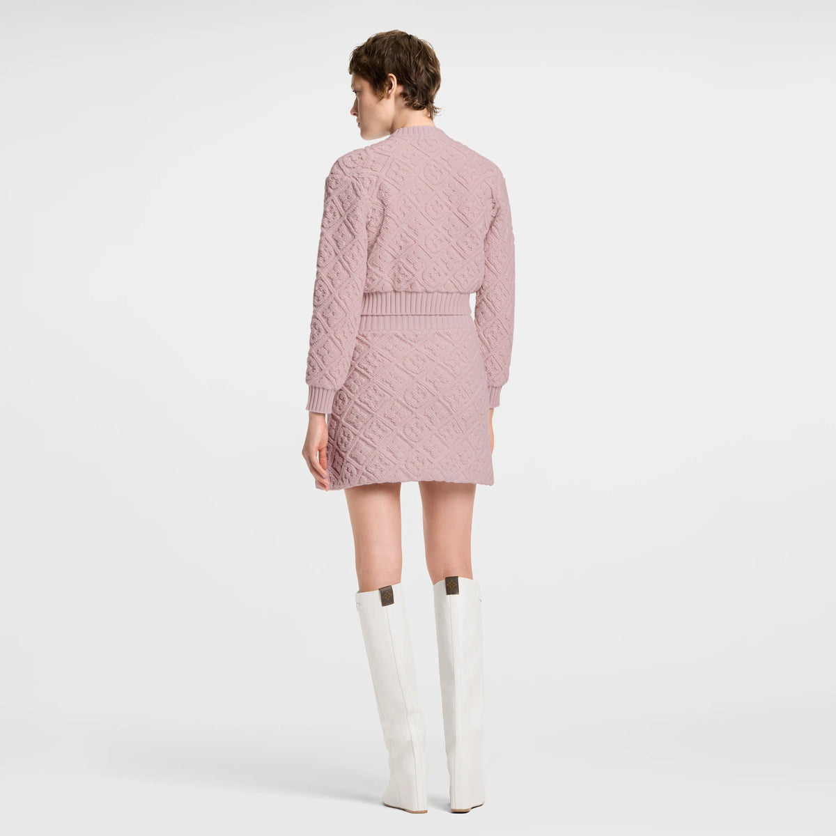 Monogram Toweling Mini Skirt